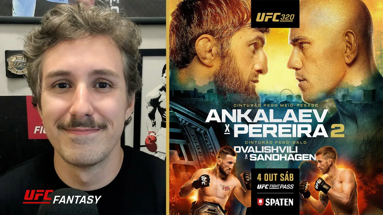 QUEM VENCE NO UFC 320? Os palpites de Tarso Doria no UFC Fantasy