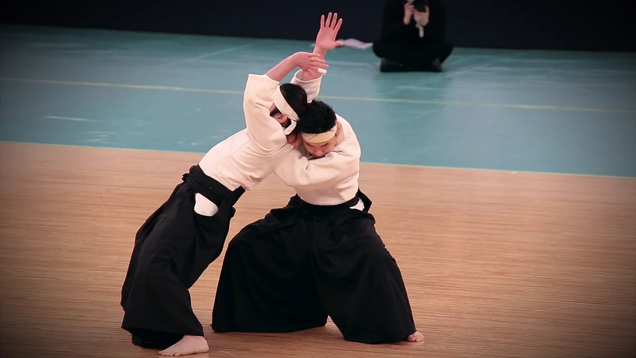 Tenjinshin'yō-ryū jūjutsu - 39th Kobudo Demonstration Nippon Budokan 2016 backdrop