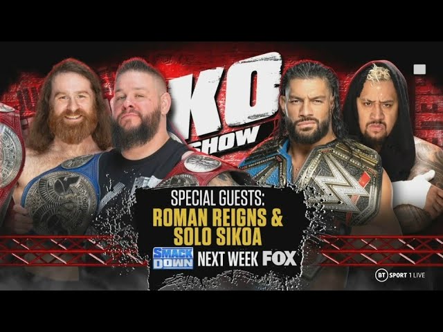 All Chaos Bring on "The Kevin Owens Show" (Full Segment Part 2/2) background