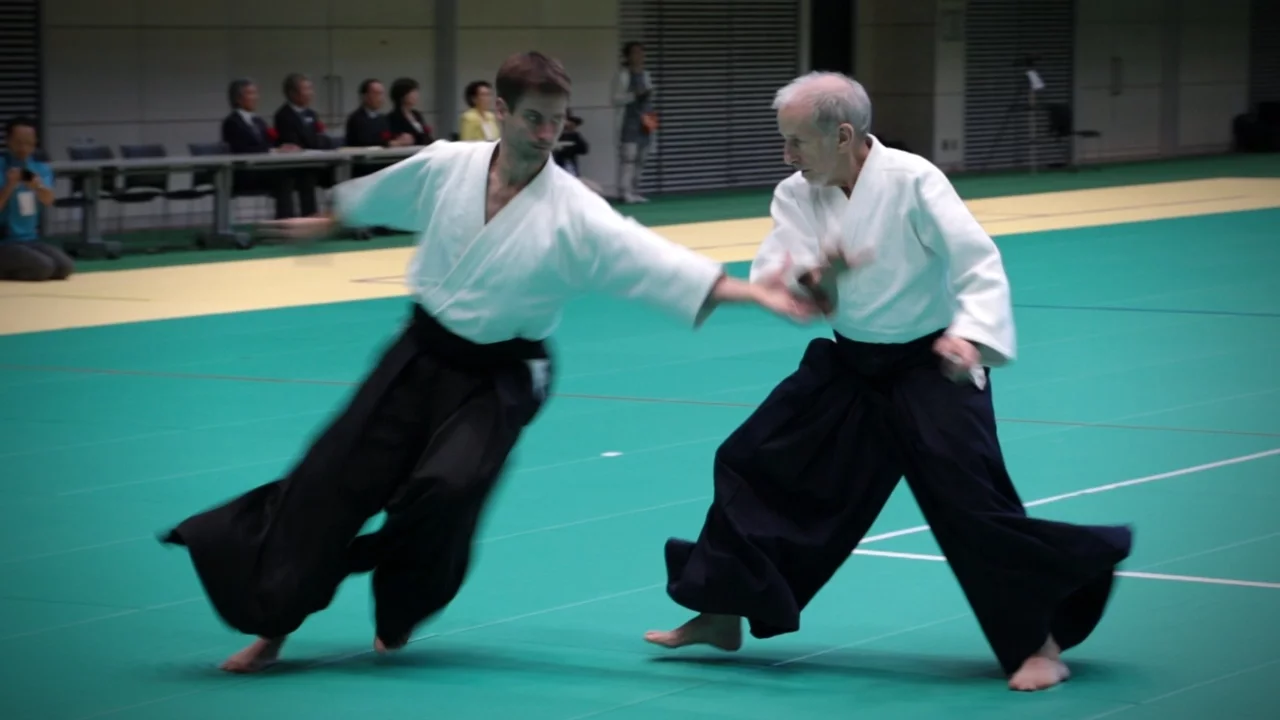 Tony Smibert - Aikido Demonstration - 12th IAF Congress (2016)