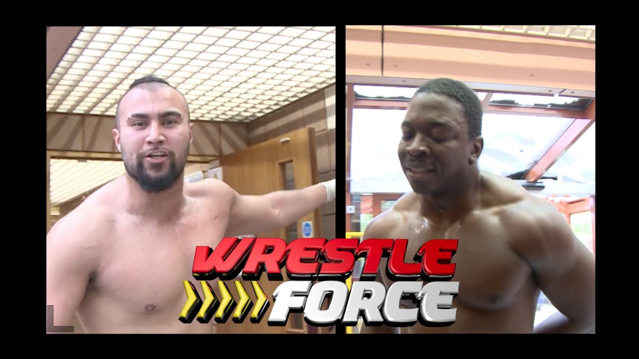 Jordan Saeed & Remi Adetunji WRESTLEFORCE Live in Tadley 30.04.22 background
