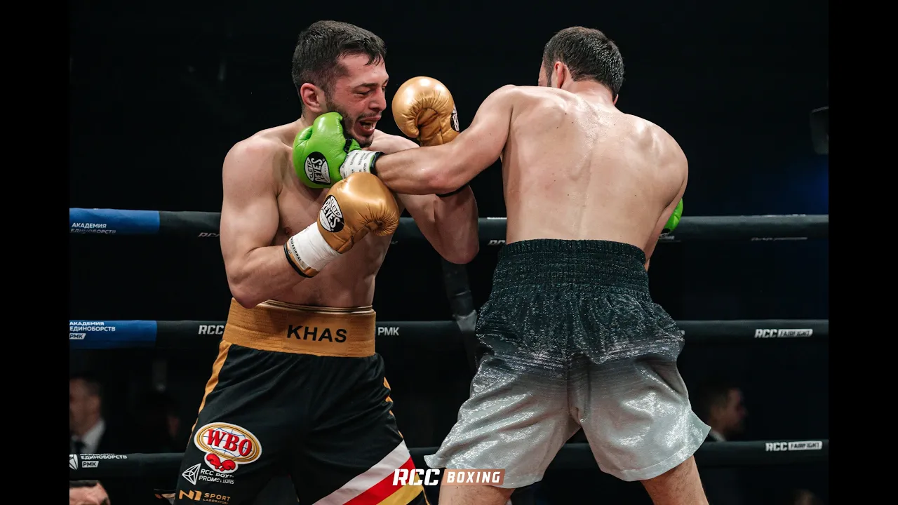 Досрочная победа | Баходур Усмонов, Таджикистан vs Дмитрий Хасиев, Россия | Полный бой