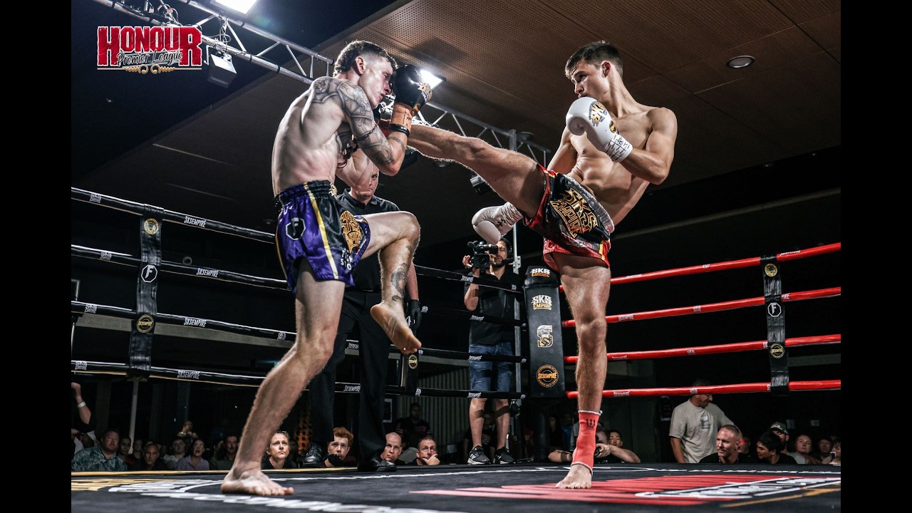 F14 Marcus Zanuttini (Voodoo Combat) vs Lochlan McGrotty (Canungra Muay Thai)