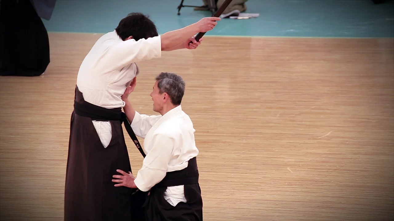 Shingetsu Musō Yanagi-ryū jūjutsu - 39th Kobudo Demonstration Nippon Budokan 2016 background