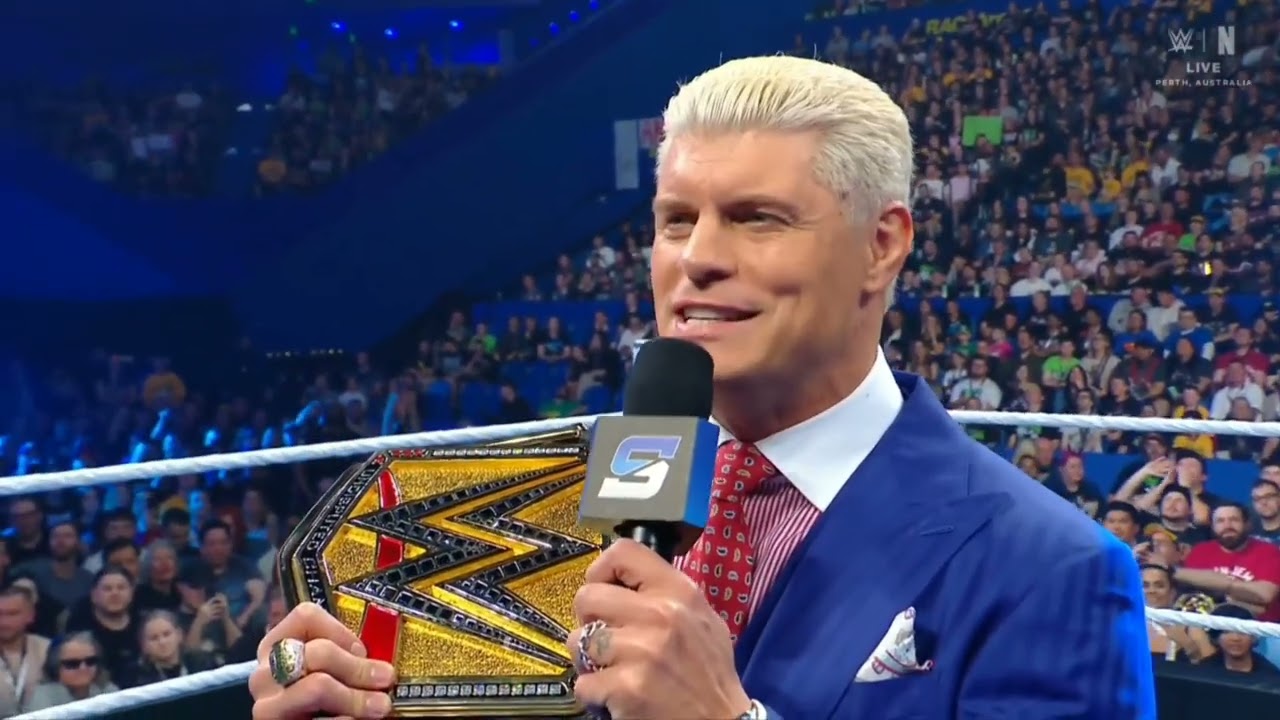 WWE SMACKDOWN CODY RHODES ENTRANCE 10/10/25