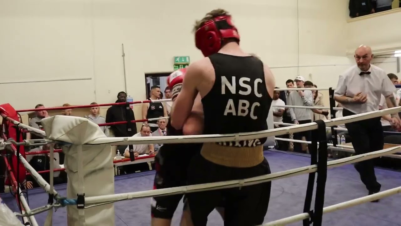 Full fight. Josh Pook v Jacob Liddington. Amateur boxing Bristol.