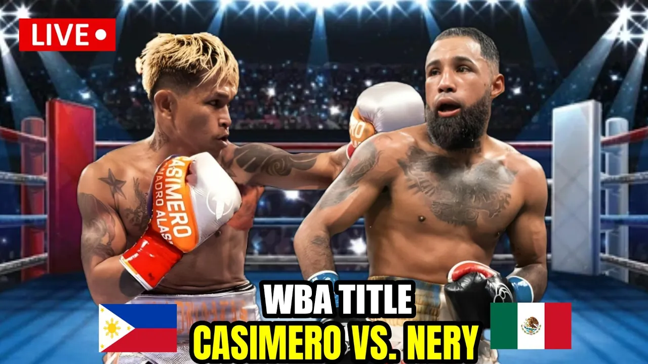 CASIMERO vs NERY WBA TITLE | COBRA NG MEXICO BAGSAK NAGING BULATI SA SUNTOK NI CASIMERO!
