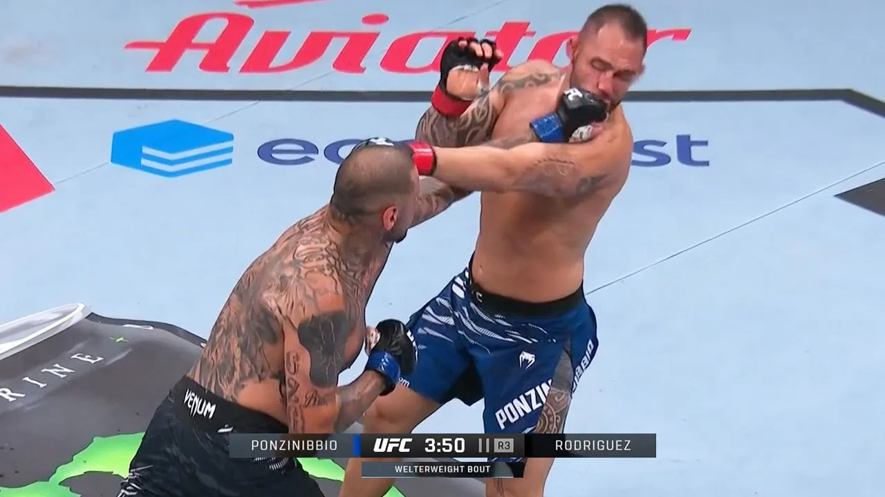 Santiago Ponzinibbio vs Daniel Rodriguez Full Fight Recap UFC Des Moines backdrop