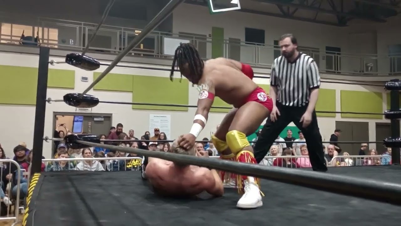 Roddy Suavino takes on Joseph von Jager at Windy City Pro Wrestling's "Kingdom of the Snake" backdrop