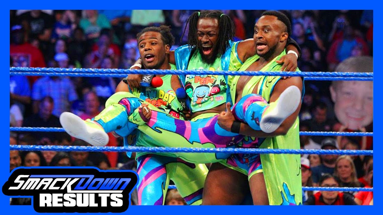 NEW DAY RETURNS! WWE Smackdown Review & Results (Going in Raw Podcast Ep. 233) background