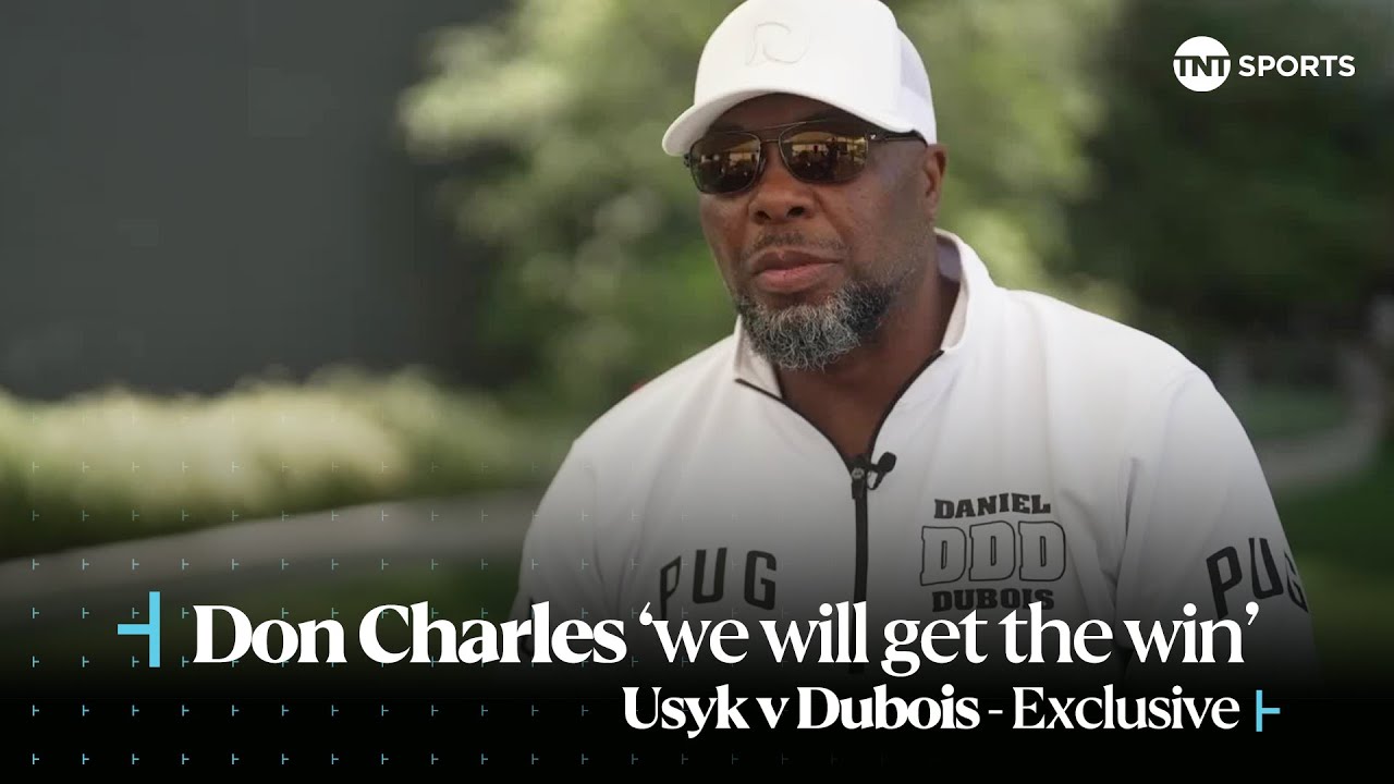 Daniel Dubois' Trainer Don Charles on 'secret weapon' in Oleksandr Usyk fight | #usykdubois boxing background