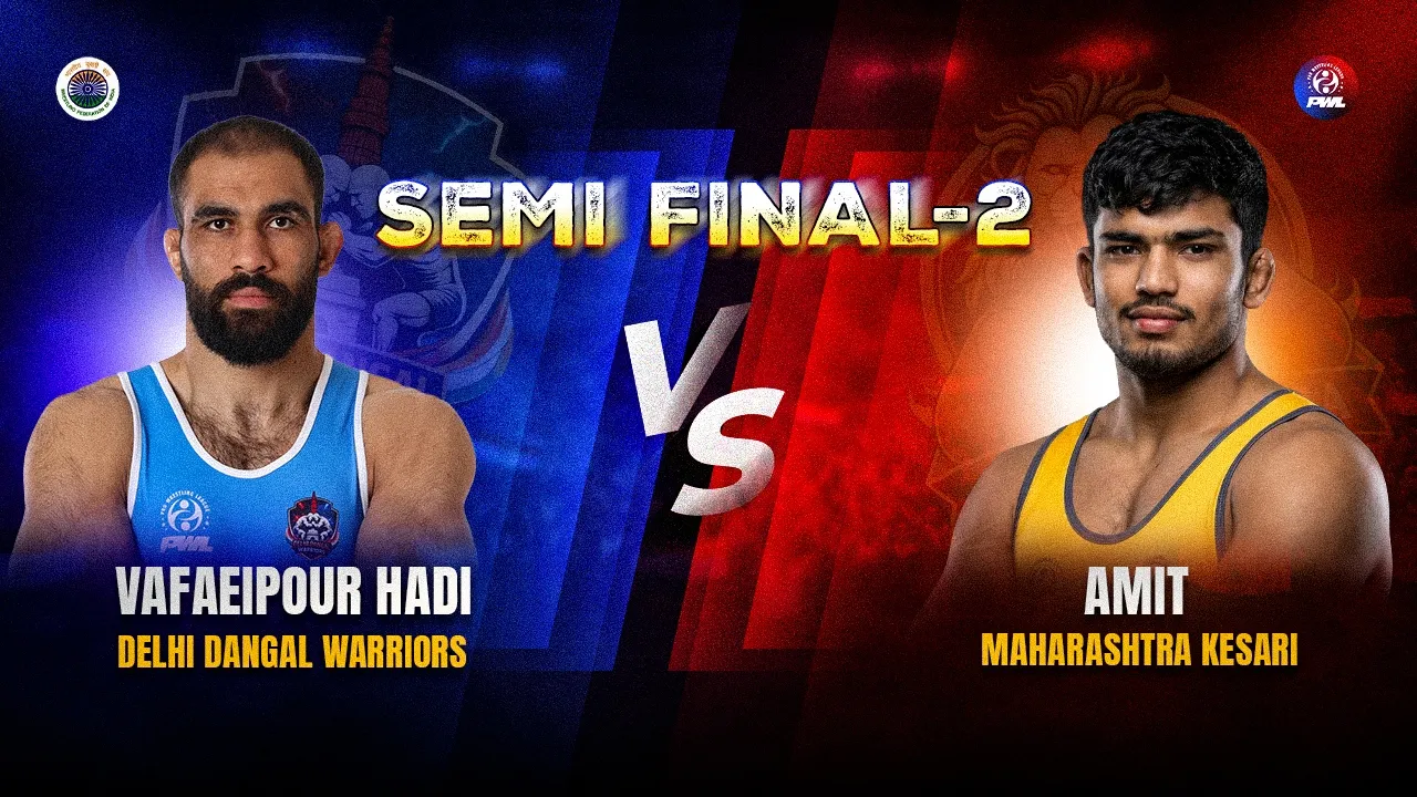 Hadi Bakhtiar Vafaeipour vs Amit | Close 11–9 Battle ⚔️ | 86 KG | Match 7 | PWL 2026