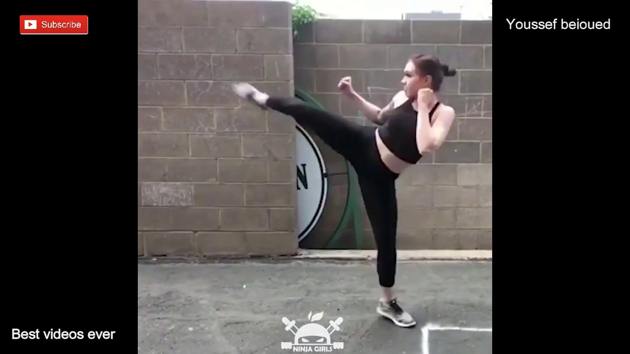 Don't mess with girls in sport taekwondo ... see video ๐ฏ๐