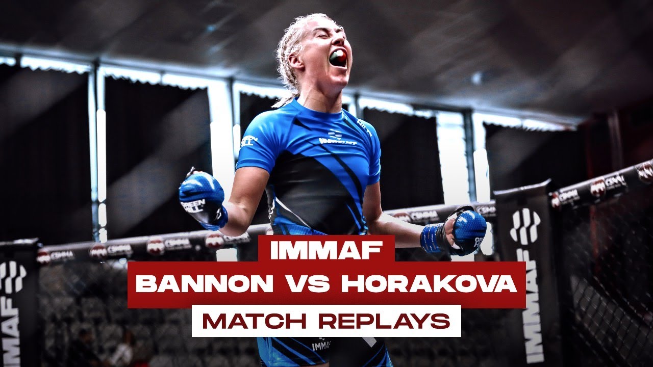 Shauna Bannon vs. Gabriela Horáková | FULL FIGHT | 2019 IMMAF World Championships background