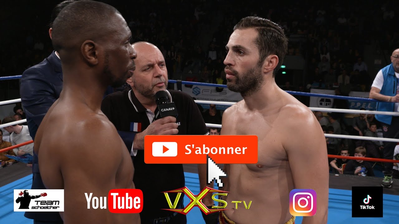 Cedric CASTAGNA vs Modibo DIARRA By #VXS #Nuit_des_gladiateurs #marseille background