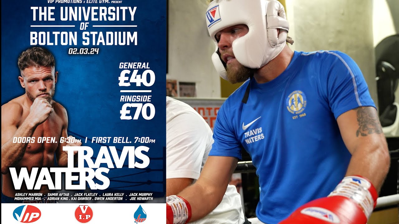 Travis Waters is in impressive form and looking to make it 3 stoppages on the bounce 0n Mar 2nd
