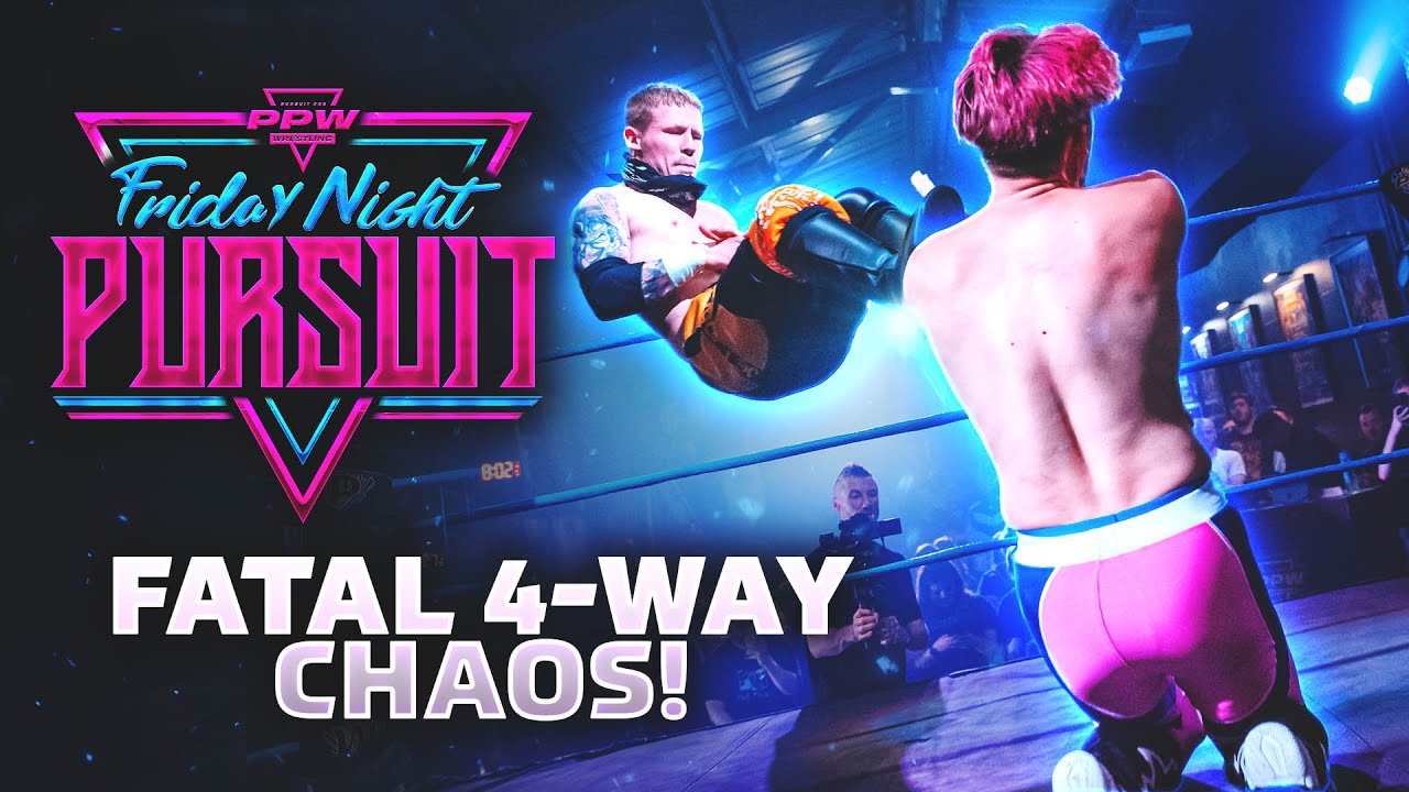 FATAL 4-WAY CHAOS - PPW Friday Night Pursuit background