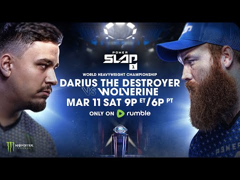Power Slap 1: Darius The Destroyer vs Wolverine | Main Card