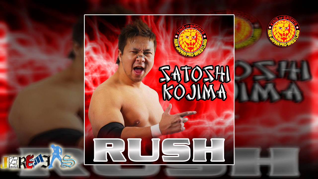 NJPW: Rush (Satoshi Kojima) By Unknown Artist + Custom cover And DL background