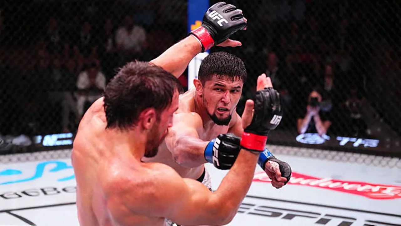 Dustin Stoltzfus vs Nursulton Ruziboev Full Fight Recap UFC Vegas 106 background