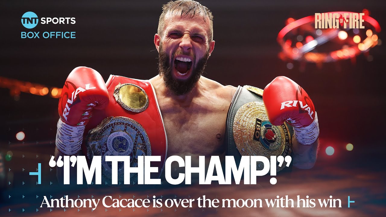 Anthony Cacace says Cordina may be a better boxer than him but he's a force to be reckoned with 🏆 background