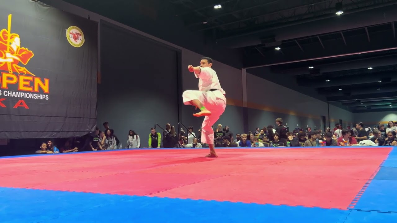 Noah Thomas 14-17 Boys Traditional Forms Grand Championship - U.S. Open 2024 background