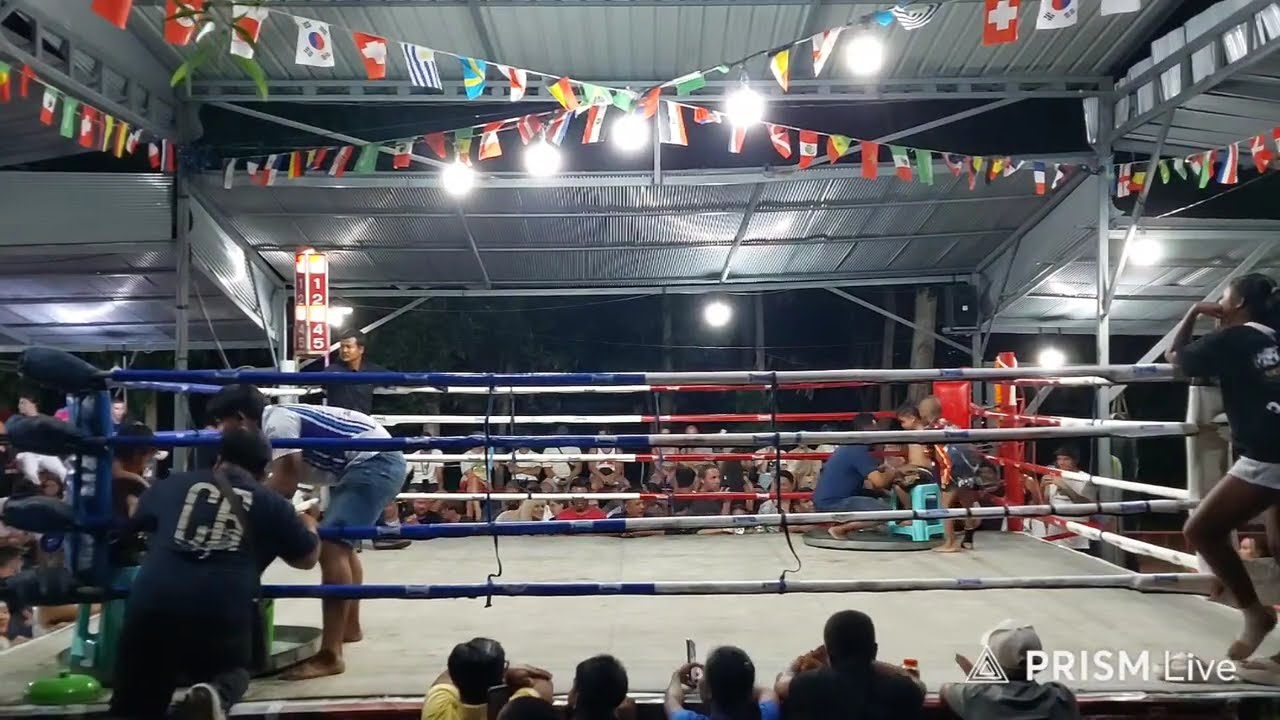 LIVE! π΄ Muay Thai Fight Night from Jaroenrit Stadium in Koh Phangan - 10 August 2025 background