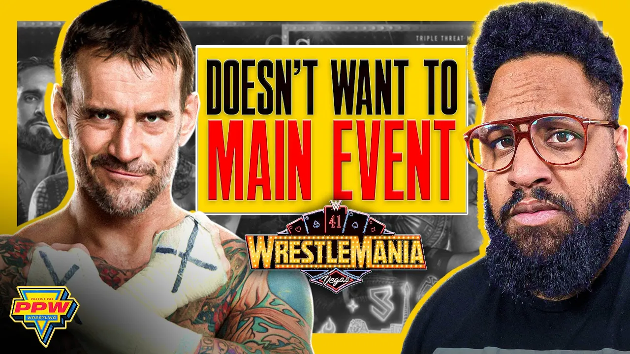 CM Punk LIED?! This Isn’t His WrestleMania Main Event! background