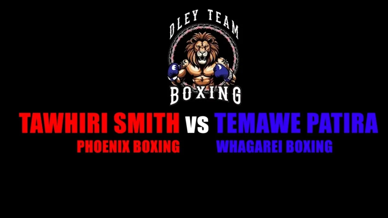 DLEY TEAM BOXING EVENT: TAWHIRI SMITH vs TEMAWE PATIRA