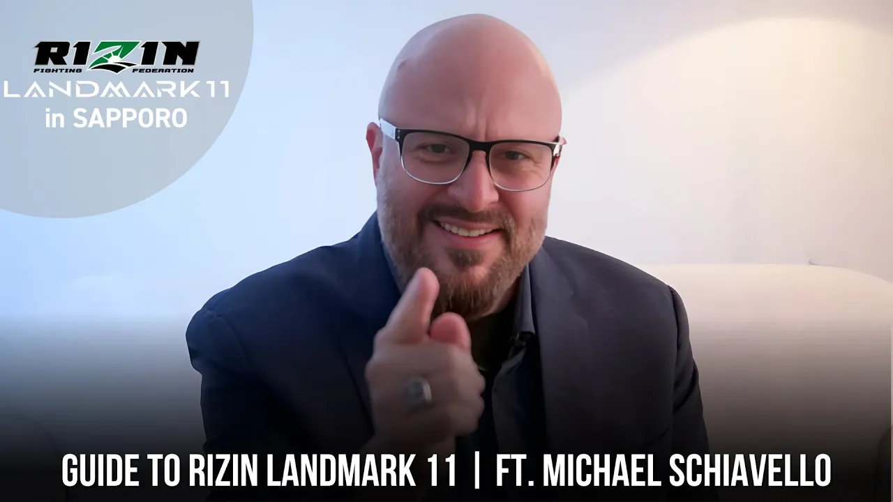 【ENG】Guide to RIZIN Landmark 11 | Featuring Michael Schiavello background