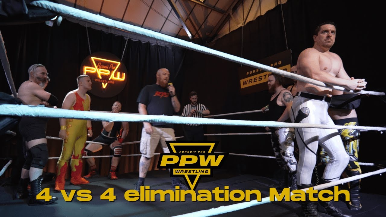 4 vs 4 Elimination Tag Match