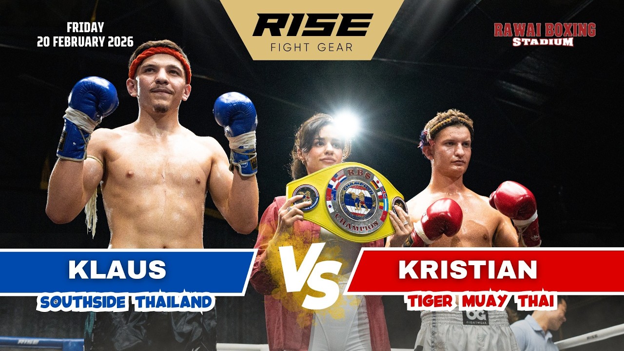 🇩🇰 Denmark vs Germany 🇩🇪 | KRISTIAN (Tiger Muay Thai) vs KLAUS (Southside Thailand)