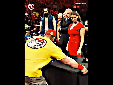 Stephanie McMahon SLAPS John Cena | WWE Savage Moment | #wwe #johncena #stephaniemcmahon background