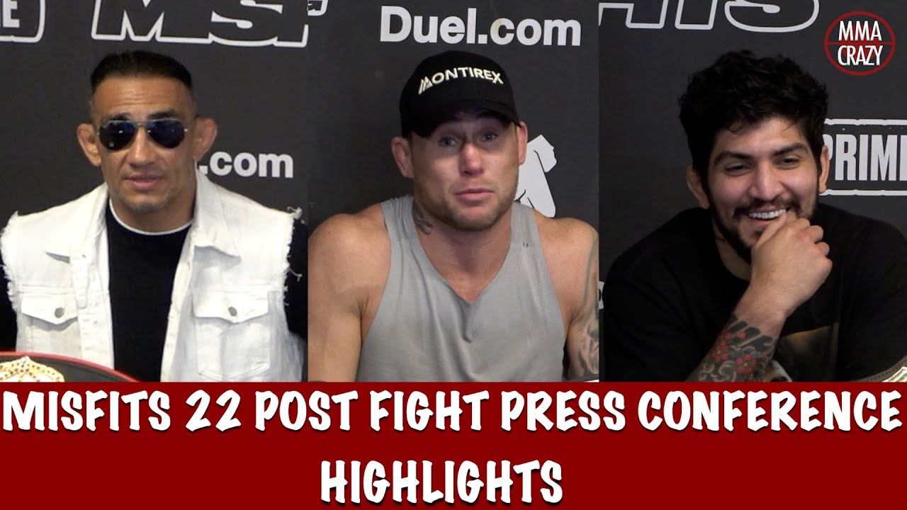 Misfits 22: Till vs. Rockhold Post Fight Press Conference Highlights