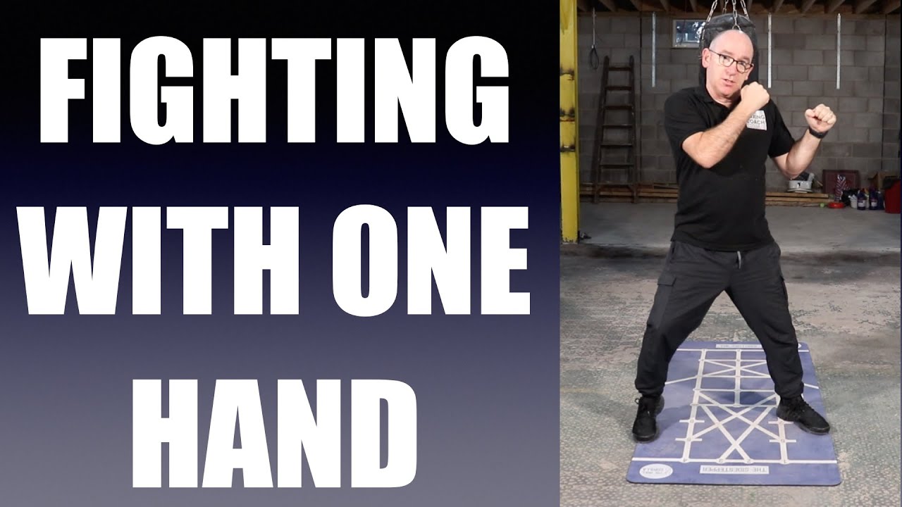 How to fight one-handed - using your lead hand to dominate the fight background