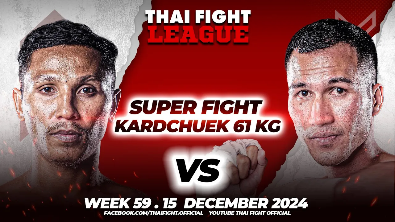 Super Black Sor.Jor.Toipaetriew VS Inseenoi | SUPER FIGHT KARD CHUEK | THAI FIGHT LEAGUE #59 backdrop