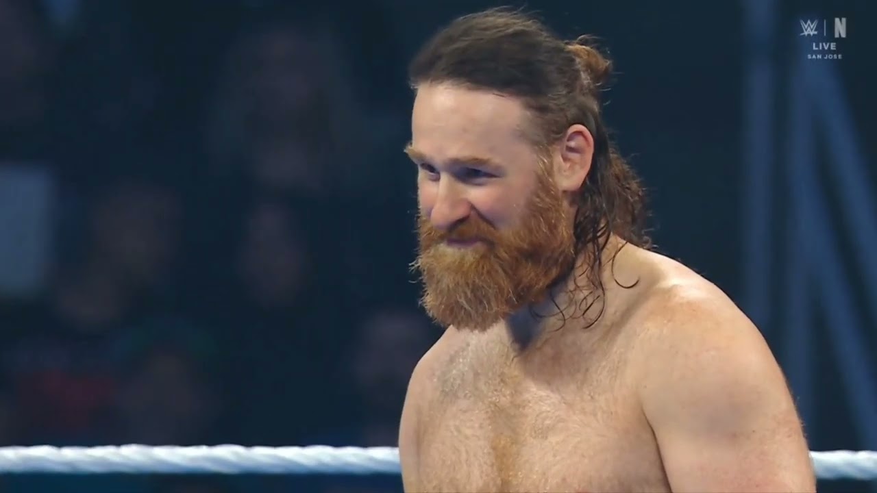 WWE SMACKDOWN SAMI ZAYN VS ILJ DRAGUNOV 10/17/25 background