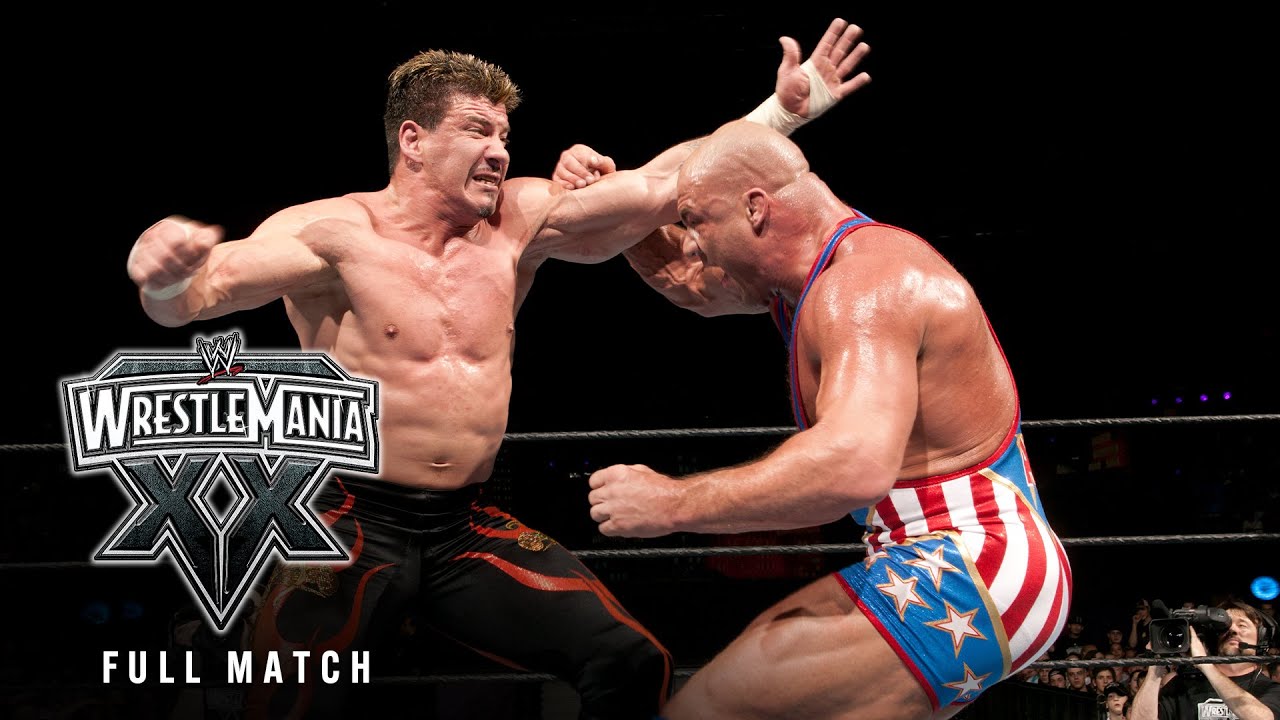 FULL MATCH — Eddie Guerrero vs. Kurt Angle — WWE Title Match: WrestleMania XX background