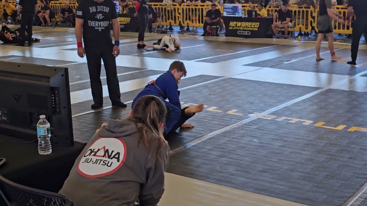 Youth BJJ Match Newbreed Jacksonville FL Jan 2024 Match 8