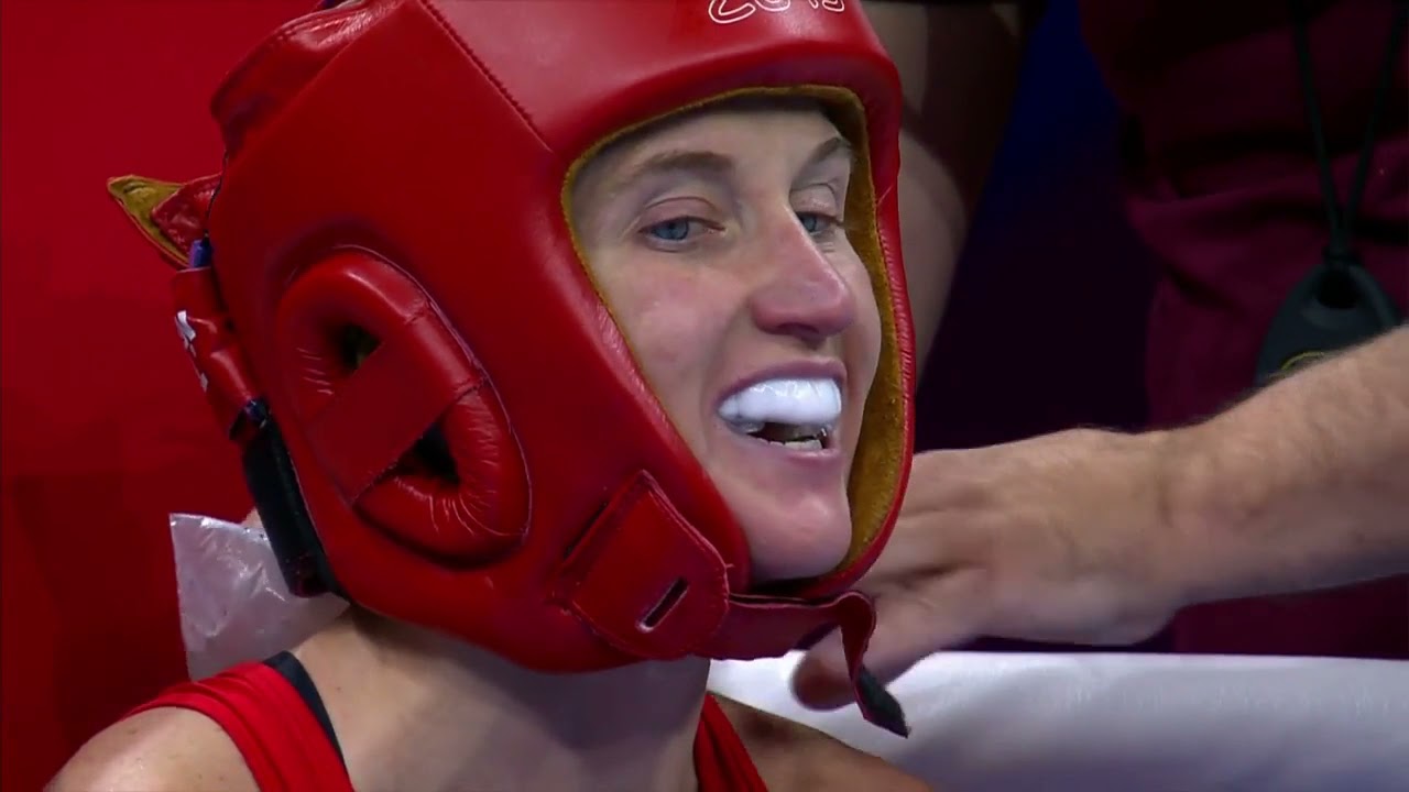 Ingrit Valencia (Col) Vs. Virginia Fuchs (USA) 51kg 2019 Pan Am Games Final background