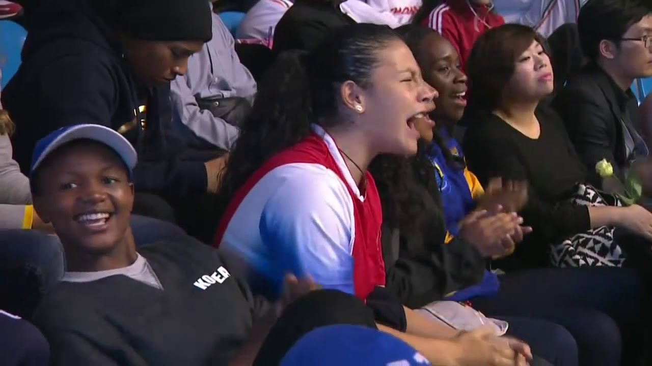 69kg Atheyna Bylon PAN Vs Saadat Abdulaeva RUS 2014 World Championships background