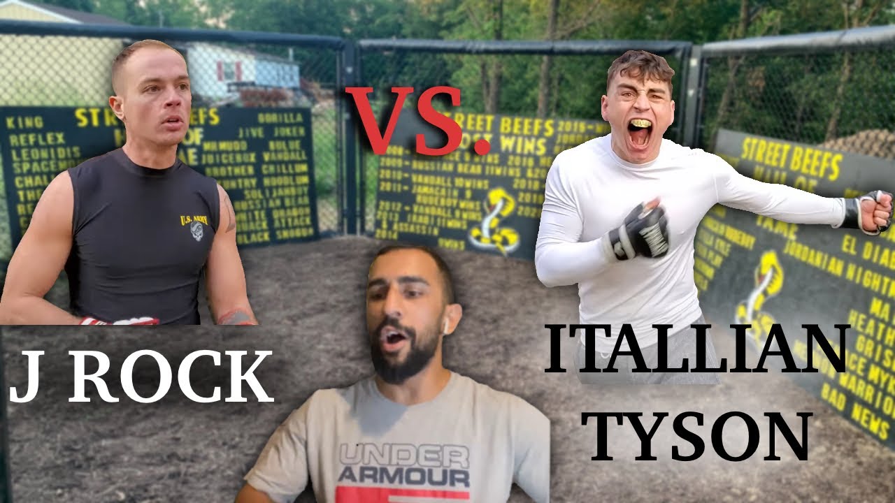 ITALIAN TYSON FIGHT REACTION background