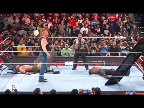 Brock Lesnar return and Attack Bobby Lashley & Austin Theory 🤯🔥| #wwe Raw highlights 24 Jan 2023