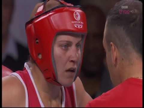 Savannah Marshall Vs Ariane Fortin 75kg 2014 Commonwealth Games Final background