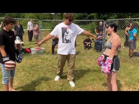 FightFlix Backyard Boxing: Killa Kenzie Vs. Jessica Krieg background