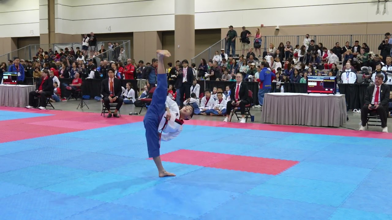 Taekwondo Taegeuk 4 Poomsae background