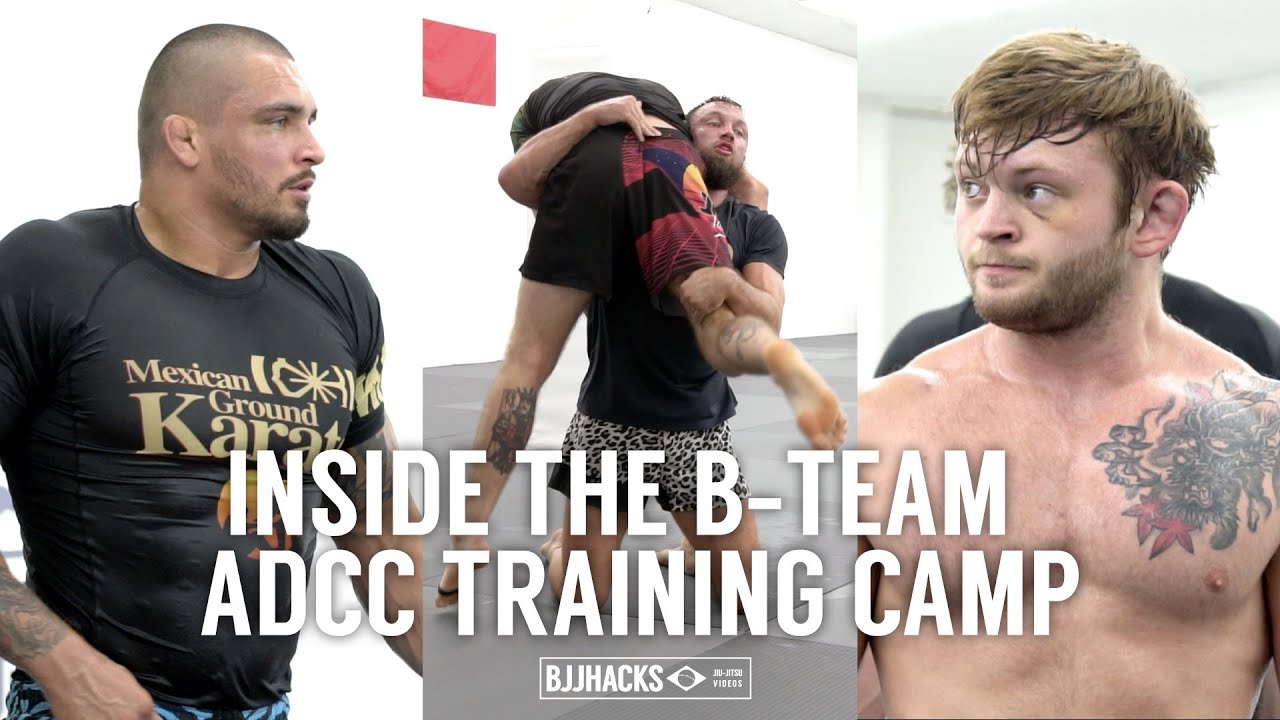 B-Team Training for ADCC | Craig Jones, Nicky Rod, Nicky Ryan, Izaak Michell backdrop