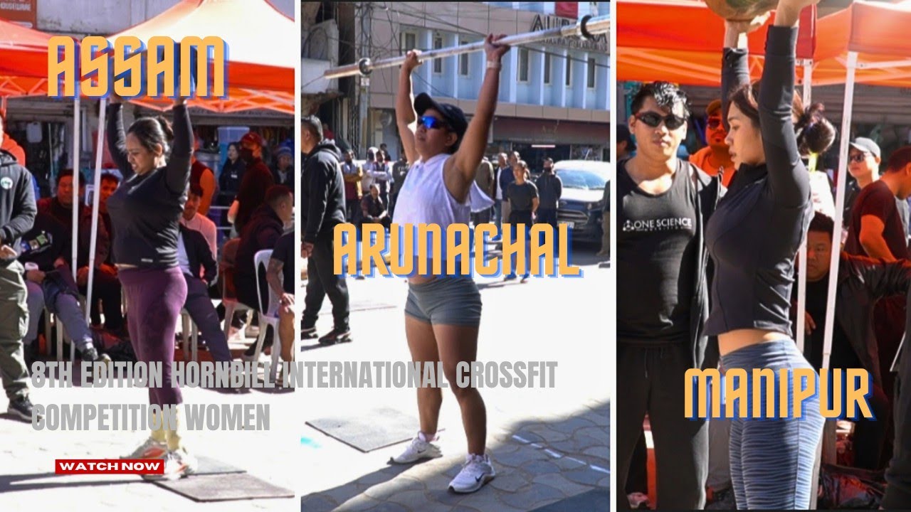 Maria Yabu (Arunachal) won the 8th Edition Hornbill International Crossfit Competition Women 2025.