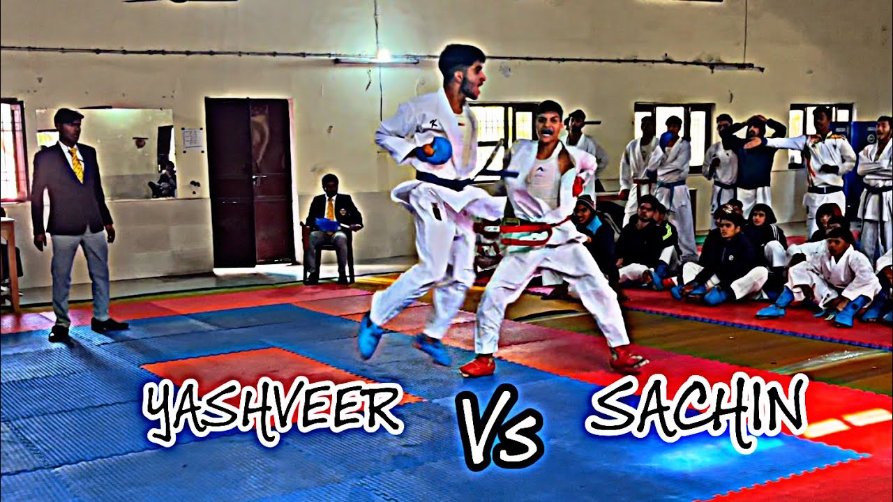 Yashveer Noonia vs Sachin Nadia | Haryana State Karate Champion’s #explore #karatetemple background