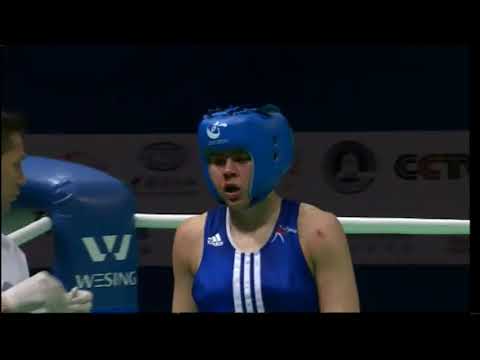 75kg Savannah Marshall ENG Vs Elena Vystropova AZE 2012 World Championships